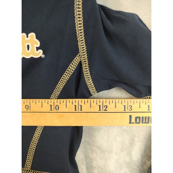Colosseum Toddler 2T Navy Pitt Panthers Zip Up Hoodie Thumbholes - Picture 8 of 10